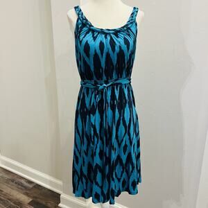 Gap Women’s Aqua Blue Braided Strap Dress Small NWT (A0126)
